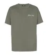 Balmain Embroidered Signature Logo T-shirt In Neutral