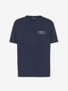 Balmain Short-sleeved T-shirt In Logo Patch On The Front