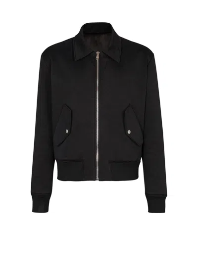 BALMAIN BALMAIN VINTAGE LOGO BOMBER JACKET