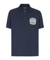 Balmain Cotton Crest Polo Shirt