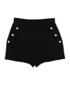 Balmain Paris Kids Shorts In Black