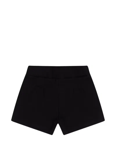 Balmain Babies' Cotton Shorts In Black