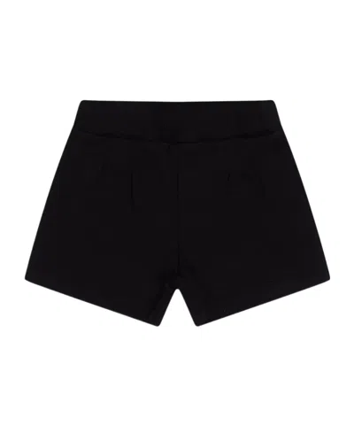 Balmain Cotton Shorts In Black