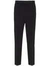 Balmain Straight-leg Tailored Pants In Black