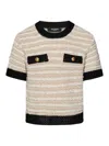 Balmain Suéter Cuello Redondo - Beis In Black