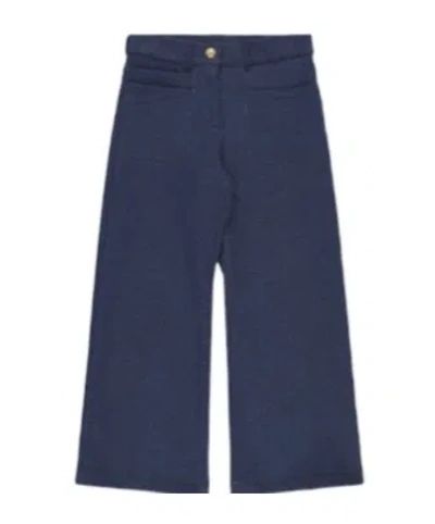 Balmain Cotton Sweatpants In Blue