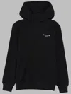 Balmain Cotton Sweatshirt In Black