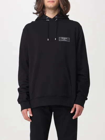 Balmain Capp Sweat. Logo In Black