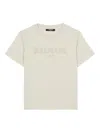 Balmain Cotton T-shirt In Neutral