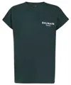 Balmain Cotton T-shirt In Green