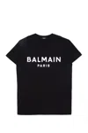 Balmain Cotton T-shirt In Black