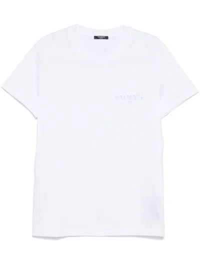 BALMAIN BALMAIN COTTON T-SHIRT SLIM FIT