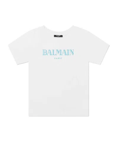 Balmain Cotton T-shirt In White