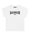 Balmain Cotton T-shirt In White