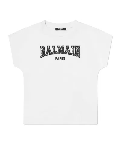 Balmain Cotton T-shirt In White