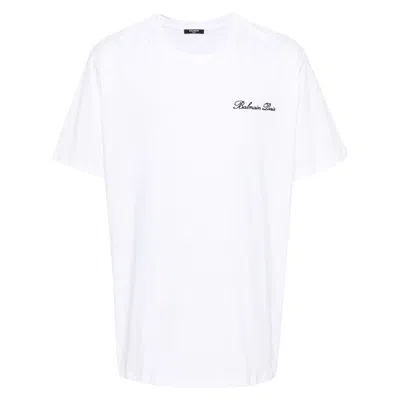 BALMAIN COTTON T SHIRTS