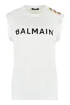 Balmain Cotton Tank Top