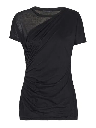 BALMAIN COTTON T-SHIRT