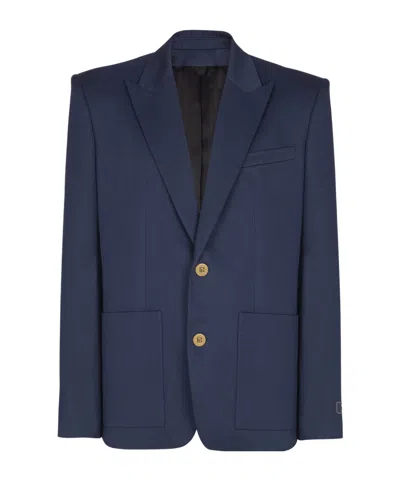 BALMAIN BALMAIN TWILL 2-BUTTONS JACKET