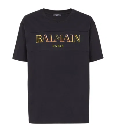 Balmain T-shirt In Black