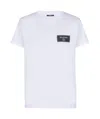 Balmain T-shirt With Logo In White