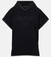 Balmain Couture Cotton Terry Beach Cover-up