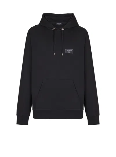 Balmain Capp Sweat. Logo In Black