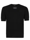 Balmain Couture Label Db Col Knit T-shirt