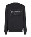 Balmain High Fashion Knit Sweater In Black