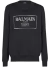 Balmain High Fashion Knit Sweater In Black