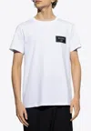 Balmain T-shirt With Logo In White