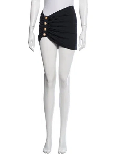 Pre-owned Balmain Cover-up In Black