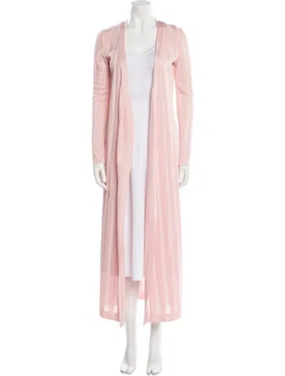 Pre-owned Balmain Cowl Neck Sweater In Pink