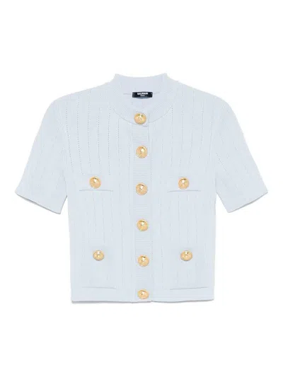 BALMAIN SHORT CARDIGAN