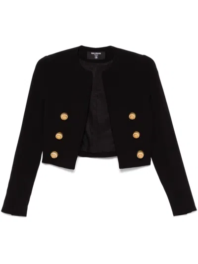 BALMAIN CRÊPE JACKET