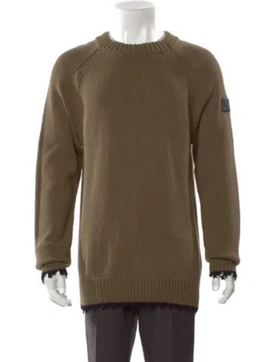Pre-owned Balmain Crew Neck Long Sleeve Pullover W/ Tags In Multi