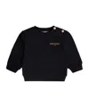 Balmain Crew Neck Long Sleeve Sweatshirt
