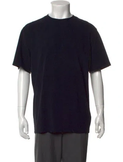 Pre-owned Balmain Crew Neck Short Sleeve T-shirt W/ Tags In Black
