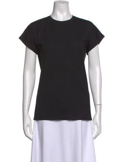 Pre-owned Balmain Crew Neck Short Sleeve T-shirt W/ Tags In Black