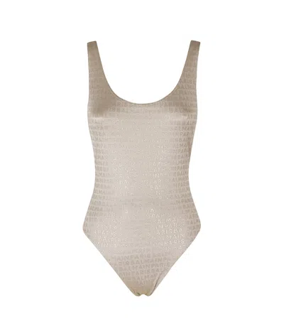 Balmain Crew Neck Swimsuit
