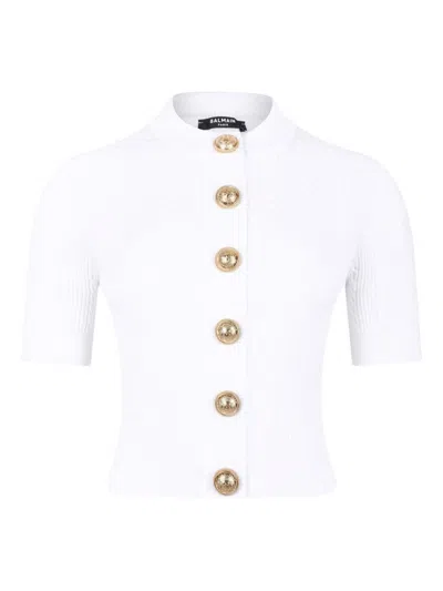 BALMAIN BALMAIN CREWNECK CARDIGAN