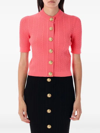 BALMAIN BALMAIN CREWNECK CARDIGAN