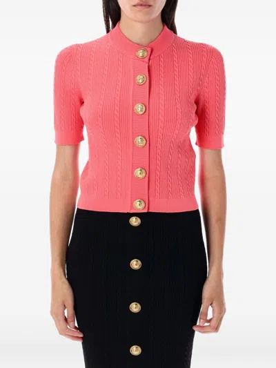BALMAIN BALMAIN CREWNECK CARDIGAN