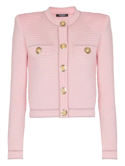Balmain Cropped Cardigan
