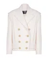 Balmain Wool-cashmere Pea Coat