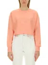 Balmain Sweatshirt In Pink