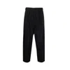 Balmain Man Pants Black Size 36 Viscose In Black