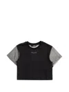 Balmain Cropped Top In Black