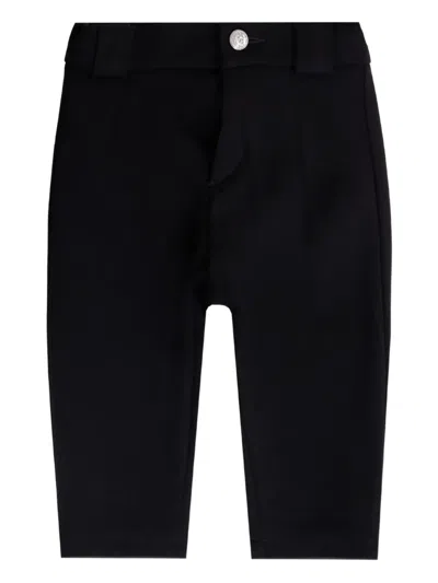 Balmain Babies' Cropped Trousers In Black