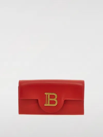BALMAIN CROSSBODY BAGS BALMAIN WOMAN COLOR RED,G46865014